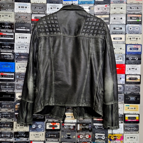 ALLSAINTS quilted leather jacket - Picture 4 of 11